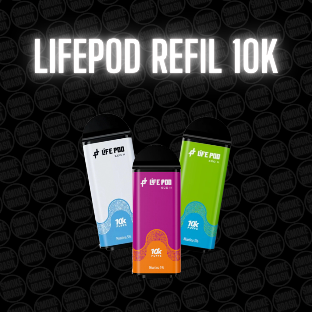 COMPRA SEGURA REFIL PARA LIFEPOD 2 10 MIL PUFFS NO VAREJO