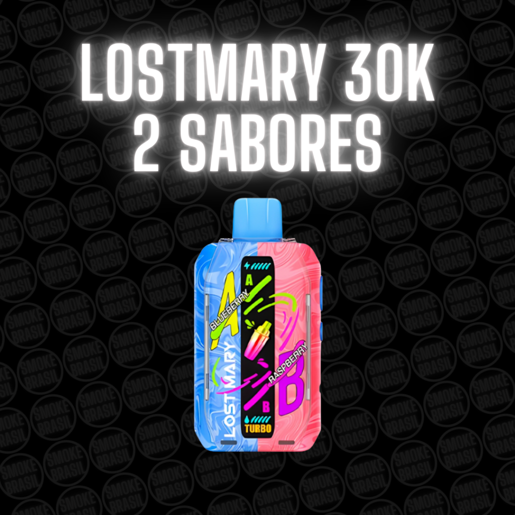 COMPRA SEGURA LOST MARY MIXER 2 SABORES 30 MIL PUFFS NO VAREJO