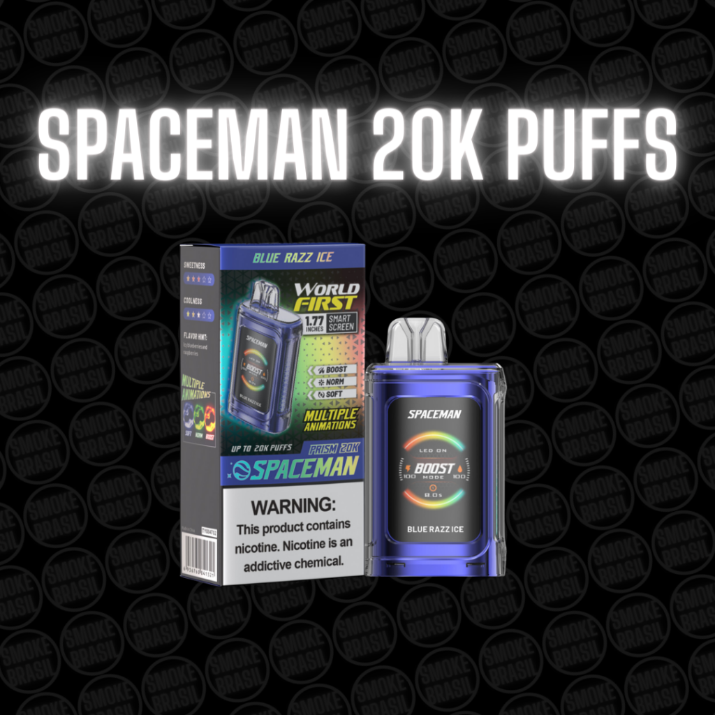 COMPRA SEGURA SPACEMAN 20 MIL PUFFS NO VAREJO