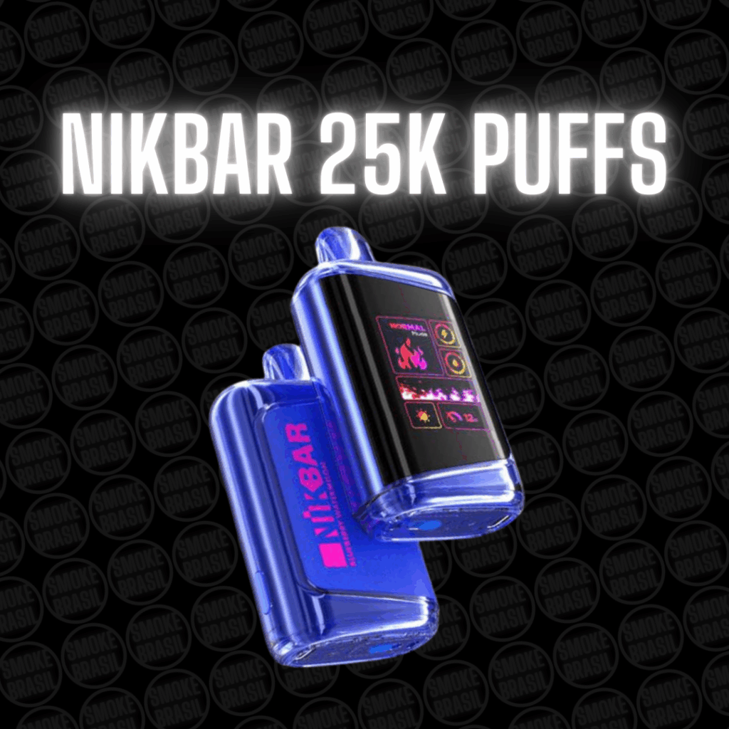 COMPRA SEGURA NIKBAR 25 MIL PUFFS NO VAREJO